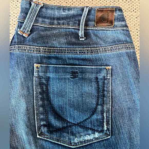 U by Yanuk Flared Bootcut Blue Jeans 24 - Picture 2 of 9
